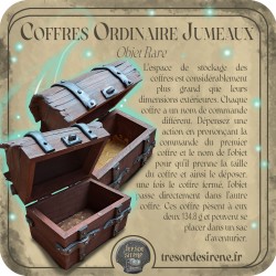 coffres Ordinaire Jumeaux