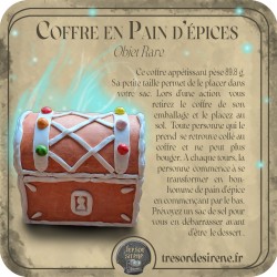 coffre en pain d'épice